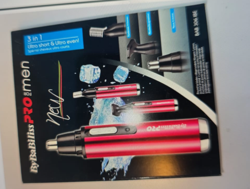 Afeitadora 3 en 1 para hombre